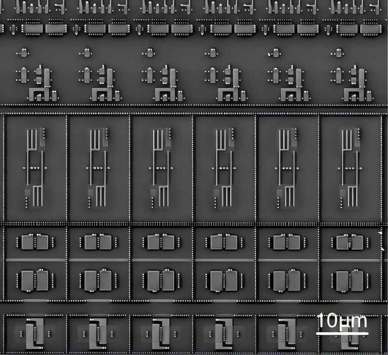 sem image analysis IC Chip (Device layer)