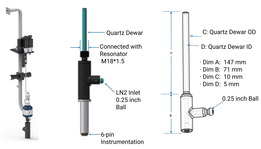 CIQTEK EPR Spectrometer Upgrade - Liquid Nitrogen Variable Temperature System
