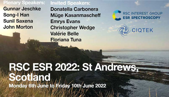 CIQTEK、スコットランドのセントアンドリュースで開催される国際 RSC ESR 2022 に参加