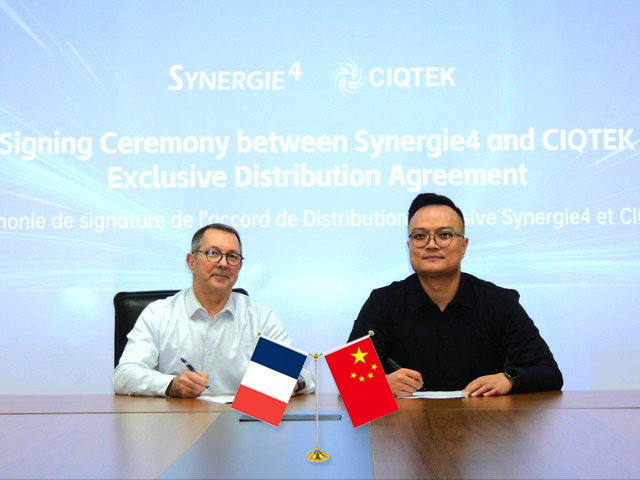 SYNERGIE4、フランスにおける電子顕微鏡の正規代理店としてCIQTEKと提携